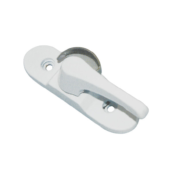 Window Sash Lock With White Powder Coating Surface 3K6013